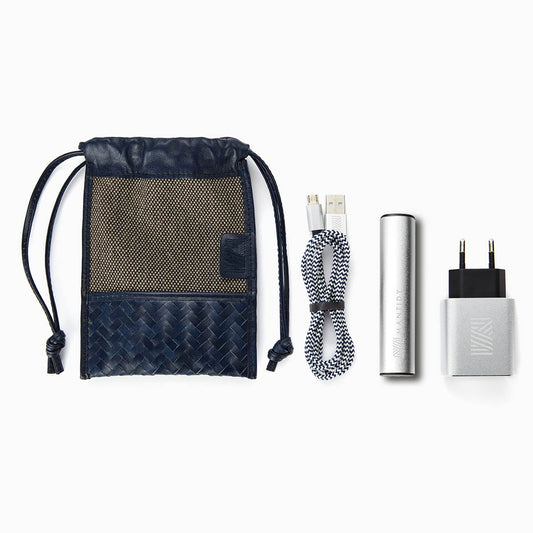 Herringbone TechPack, Navy Blue | Mantidy® - ScentiMelti Home Fragrance, Beauty & Gifts UK