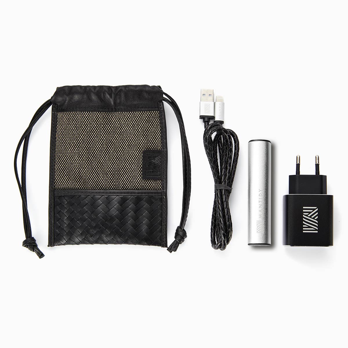 Herringbone TechPack, Black | Mantidy® - ScentiMelti Home Fragrance, Beauty & Gifts UK