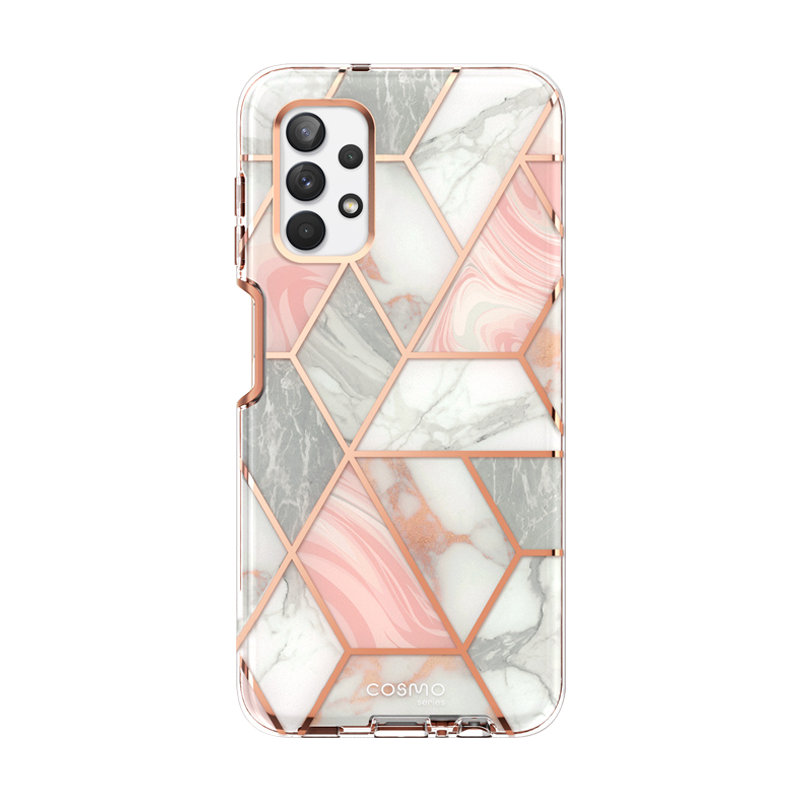 i-Blason Cosmo Series Case for Samsung Galaxy A32 5G, Slim Full-Body Stylish Protective Case Cover with Built-in Screen Protector (Marble) - ScentiMelti Home Fragrance, Beauty & Gifts UK