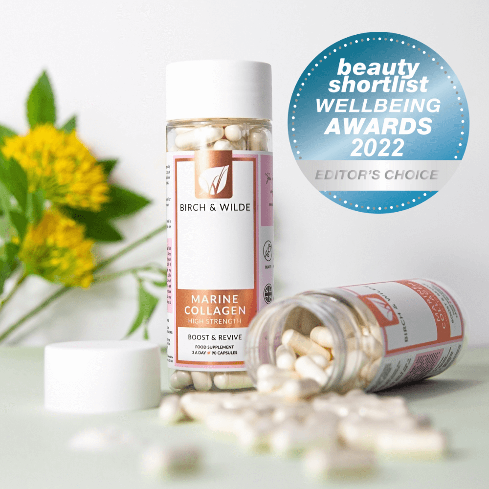 Marine Collagen Capsules x 90 | 1200mg Daily Dose - ScentiMelti Home Fragrance, Beauty & Gifts UK