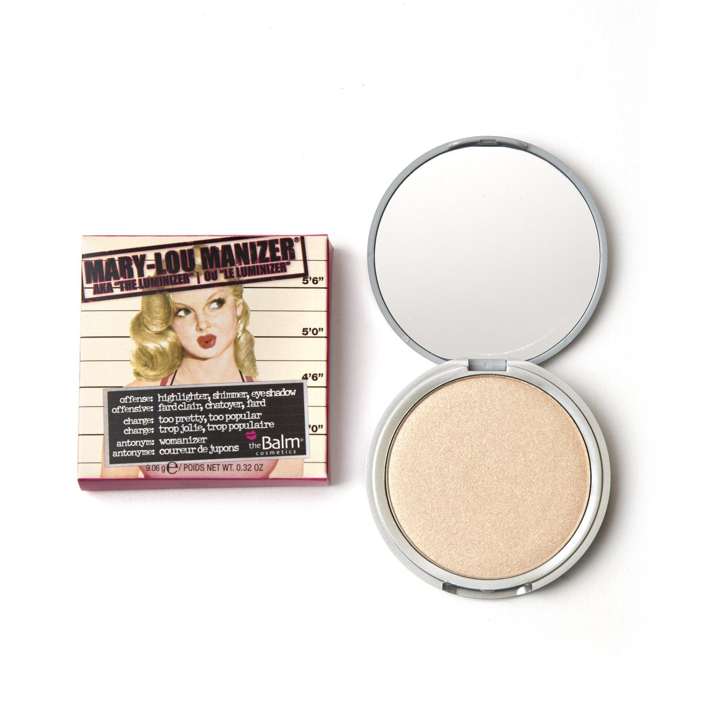 theBalm Mary Lou Manizer Shimmer Highlighter - ScentiMelti Home Fragrance, Beauty & Gifts UK