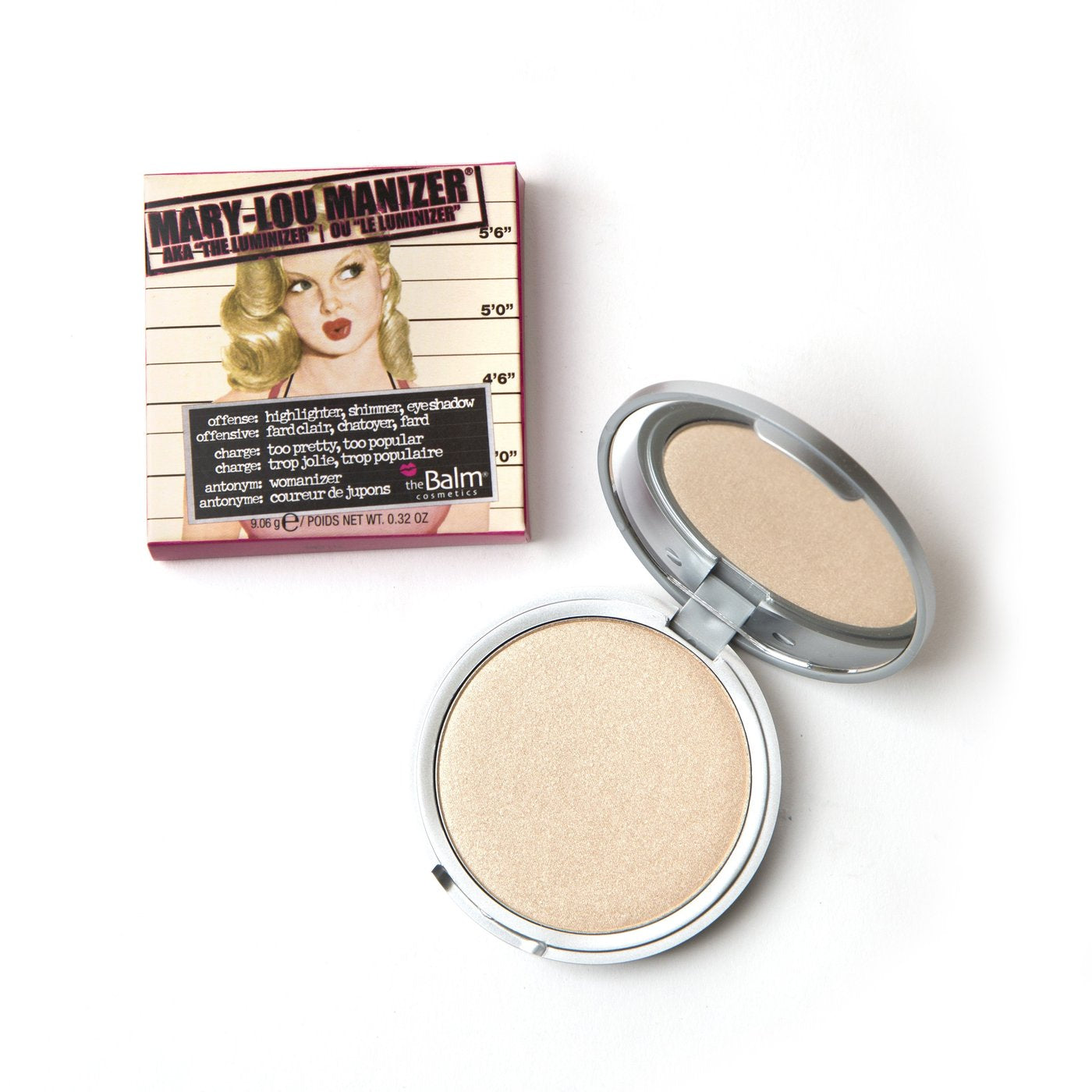 theBalm Mary Lou Manizer Shimmer Highlighter - ScentiMelti Home Fragrance, Beauty & Gifts UK