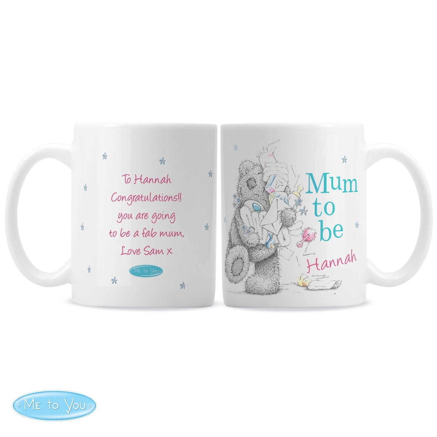 Me to You Mum to Be Personalised Mug Sweetlea Gifts Ltd ScentiMelti Wax Melts