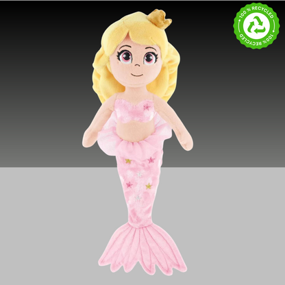 Keeleco Pink Mermaid Soft Toy 25cm Plush HamperWell ScentiMelti Wax Melts