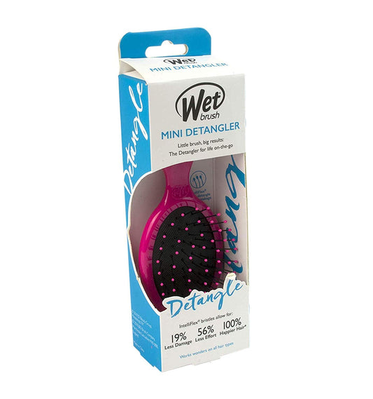 Wet Brush Mini Detangler Pink - ScentiMelti Home Fragrance, Beauty & Gifts UK