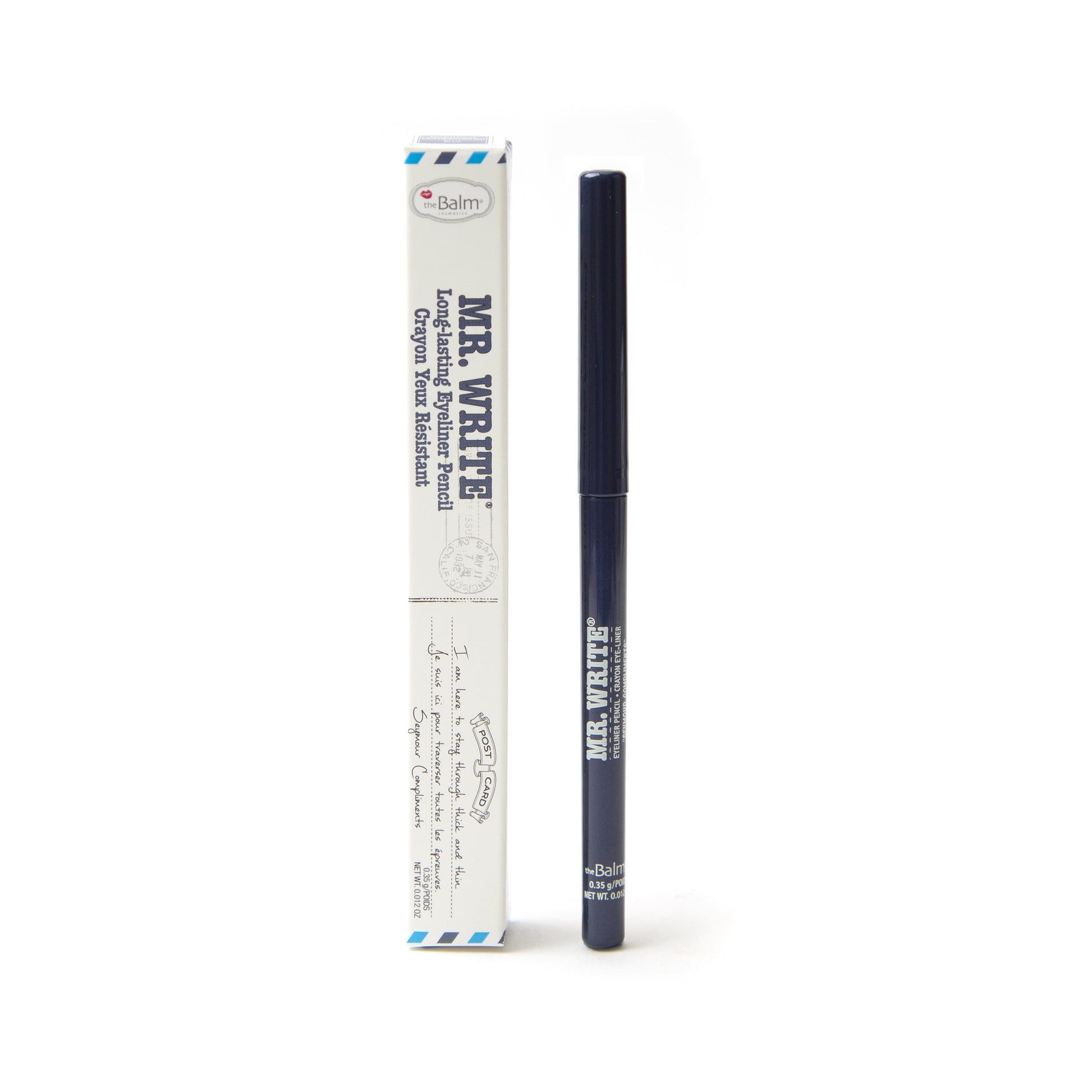 theBalm Mr Write Seymour Compliments Eye Liner Pencil (Blue) - ScentiMelti Home Fragrance, Beauty & Gifts UK