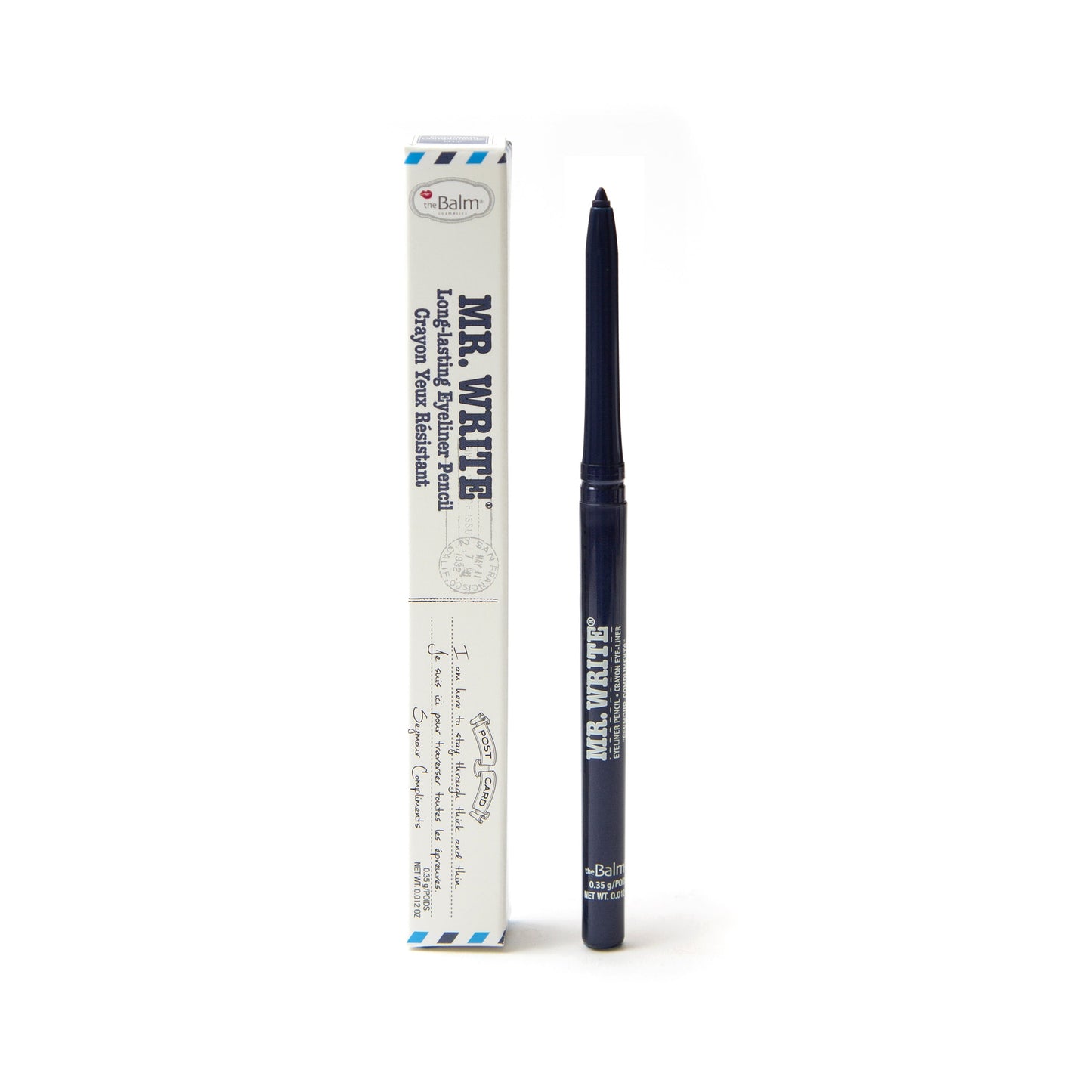 theBalm Mr Write Seymour Compliments Eye Liner Pencil (Blue) - ScentiMelti Home Fragrance, Beauty & Gifts UK