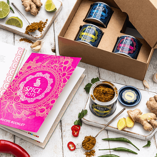 Curry Spice Kit with Easy Curry Recipes | Spice Pots - ScentiMelti  Curry Spice Kit with Easy Curry Recipes | Spice Pots