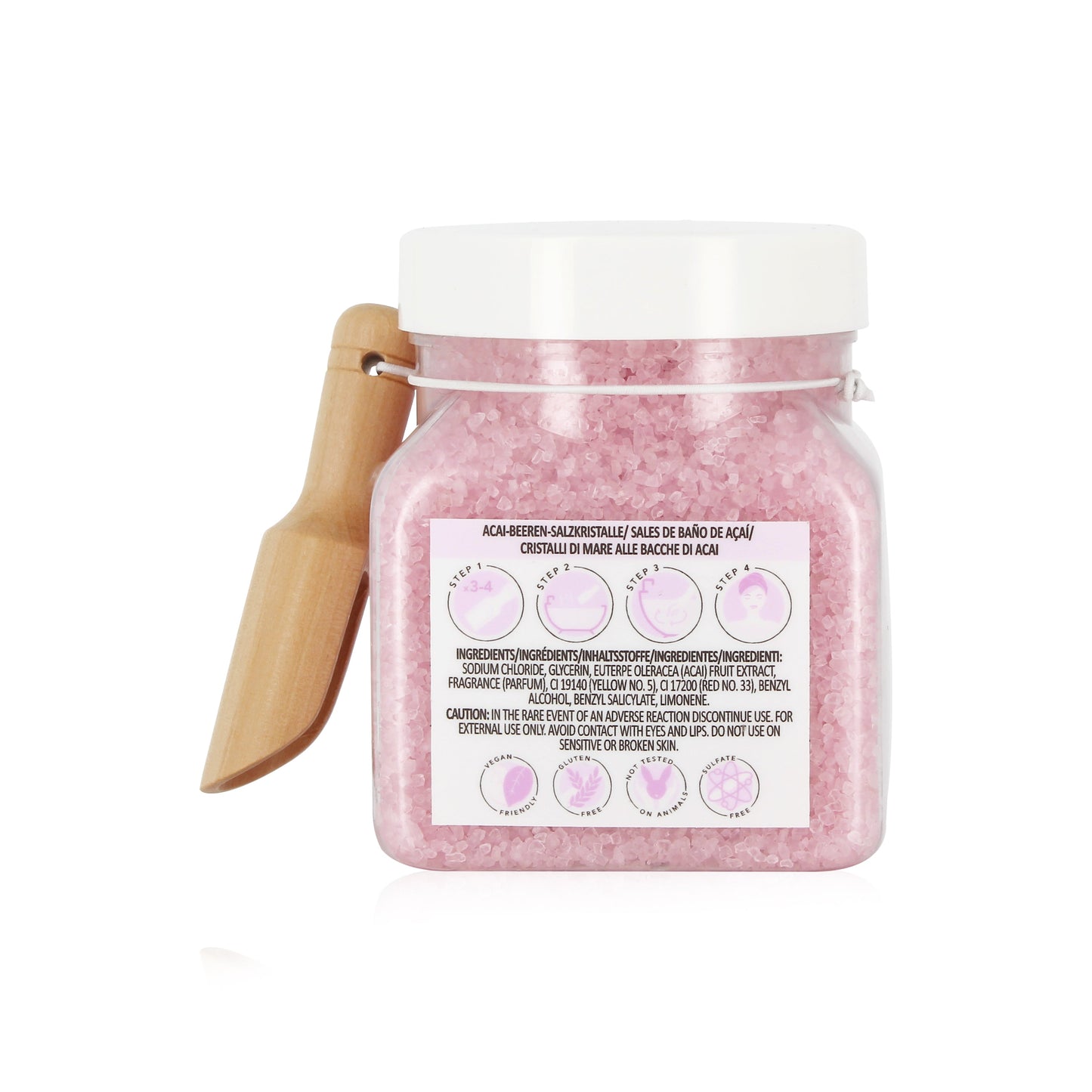 Sunday Rain Bath Crystals Acai Berry, 500g - ScentiMelti Home Fragrance, Beauty & Gifts UK