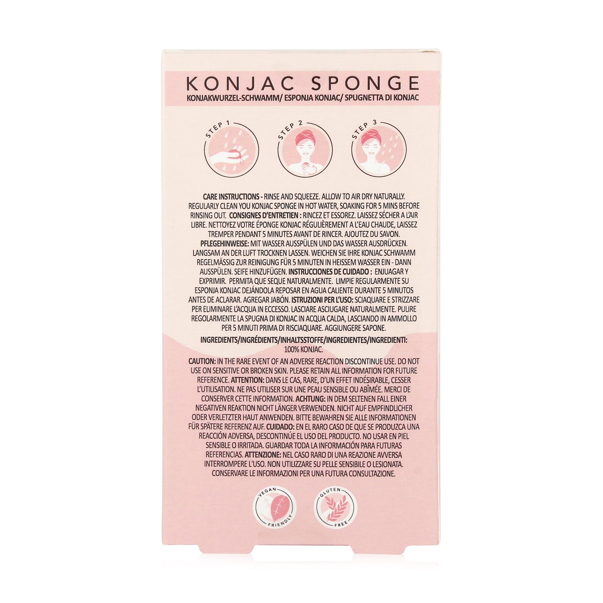 Sunday Rain Konjac Sponge - ScentiMelti Home Fragrance, Beauty & Gifts UK