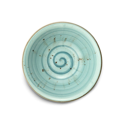 Porcelain Soup-Cereal Bowl Pebble Sea Green 18cm - ScentiMelti Home Fragrance, Beauty & Gifts UK