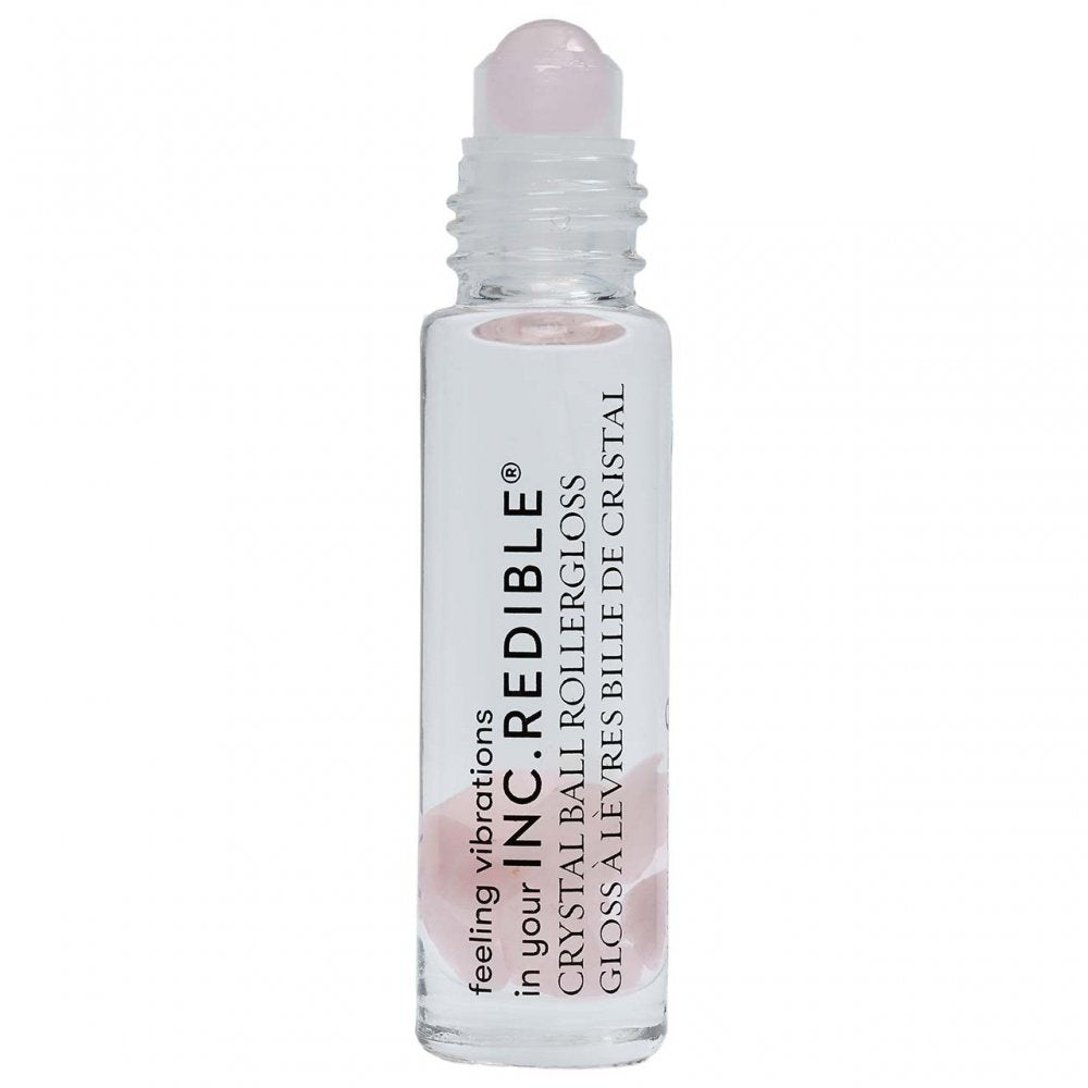 Nails Inc. Redible Find Love Rose Quartz Crystal Rollerball Lip Gloss - ScentiMelti Home Fragrance, Beauty & Gifts UK