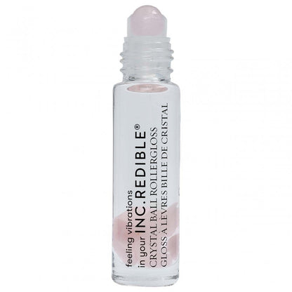 Nails Inc. Redible Find Love Rose Quartz Crystal Rollerball Lip Gloss - ScentiMelti Home Fragrance, Beauty & Gifts UK