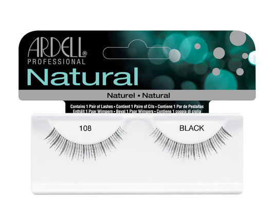 Ardell Natural 108 Black Lashes - ScentiMelti Home Fragrance, Beauty & Gifts UK