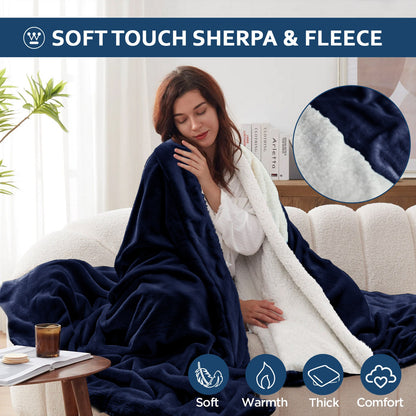 UltraSoft Sherpa Blankets - ScentiMelti Home Fragrance, Beauty & Gifts UK