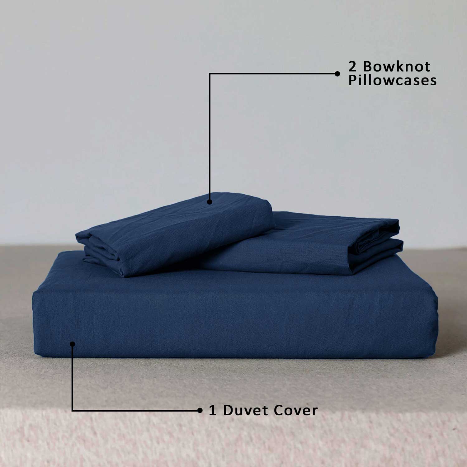 Knotted Duvet Cover Set Cotton Passion UK ScentiMelti Wax Melts