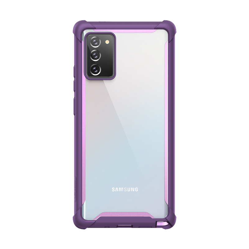 i-Blason Ares Clear Case for Galaxy Note 20 5G 6.7 inch (2020 Release), Dual Layer Rugged Clear Bumper Case Without Built-in Screen Protector (Purple) i-Blason UK ScentiMelti Wax Melts