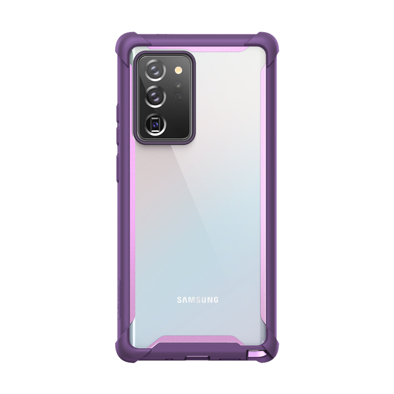 i-Blason Ares Designed for Samsung Galaxy Note 20 Ultra Case, Dual Layer Rugged Clear Case Without Screen Protector (Purple) - ScentiMelti Home Fragrance, Beauty & Gifts UK