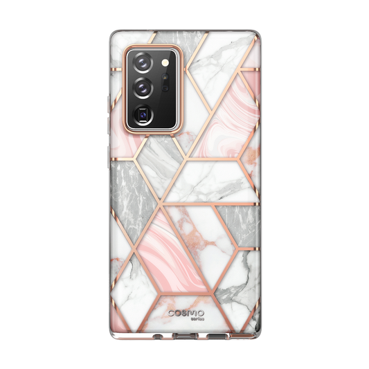 i-Blason Cosmo Series Case Designed for Galaxy Note 20 Ultra 5G (2020 Release), Protective Bumper Marble Design Without Built-in Screen Protector (Marble) - ScentiMelti Home Fragrance, Beauty & Gifts UK