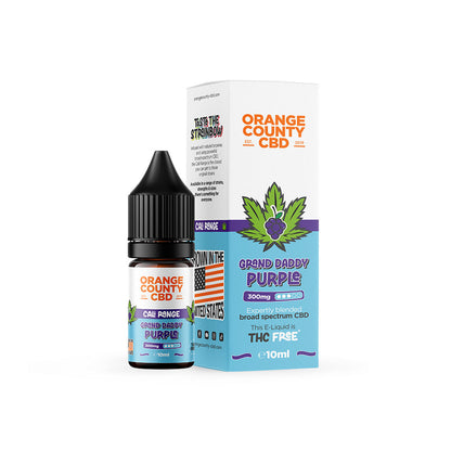 Grand Daddy Purple CBD E-Liquid (10ml) - ScentiMelti  Grand Daddy Purple CBD E-Liquid (10ml)