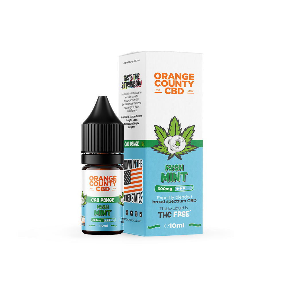 Kush Mint CBD E-Liquid (10ml) - ScentiMelti Home Fragrance, Beauty & Gifts UK