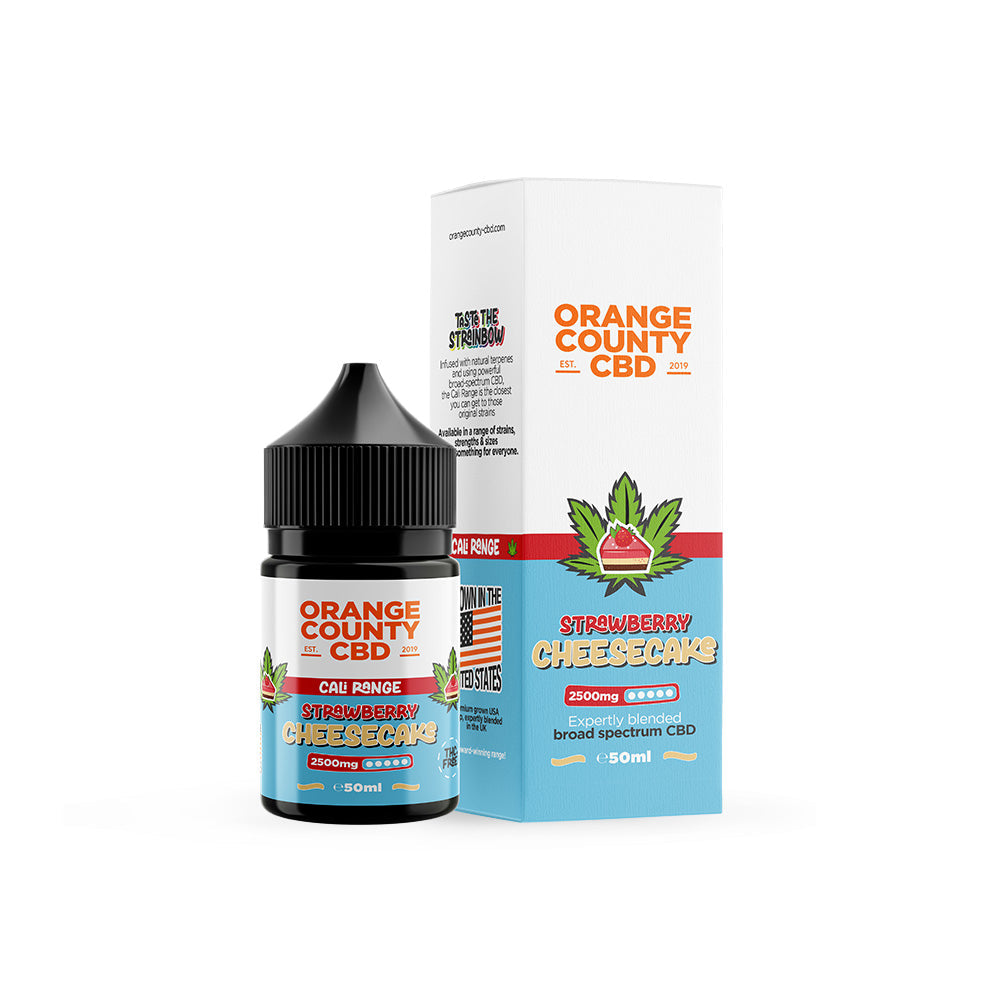 Strawberry Cheesecake CBD E-Liquid (50ml) - ScentiMelti Home Fragrance, Beauty & Gifts UK