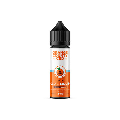 The OC CBD E-Liquid 1500mg (50ml) Orange County CBD ScentiMelti Wax Melts