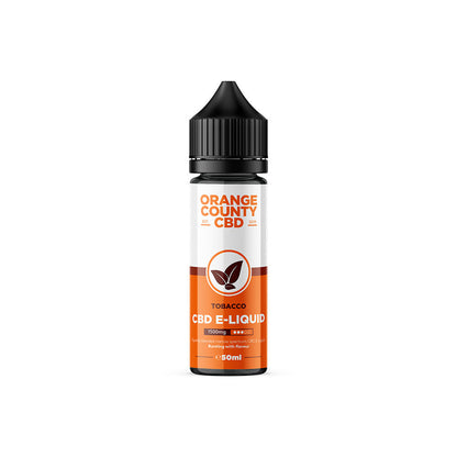 Tobacco E-Liquid 1500mg (50ml) - ScentiMelti Home Fragrance, Beauty & Gifts UK