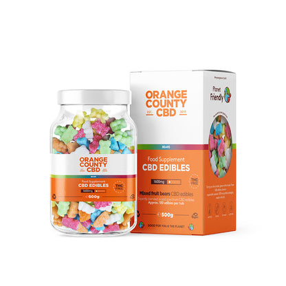 CBD Gummy Bears (Large Tub) - ScentiMelti  CBD Gummy Bears (Large Tub)