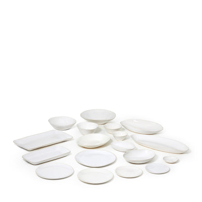 Organic Sand Pudding Bowl White 15cm The Conran Shop ScentiMelti Wax Melts