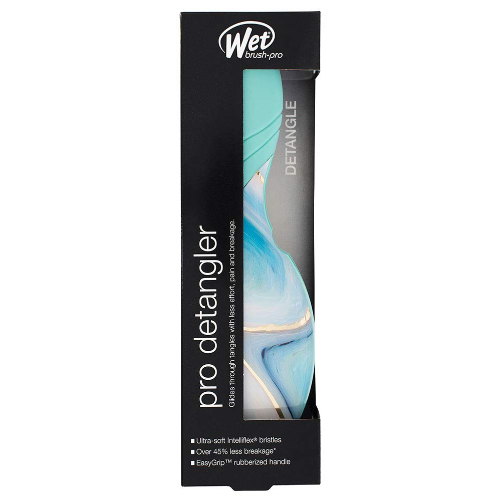 Wet Brush Pro Detangler Brush Organic Swirl Teal Swirl - ScentiMelti Home Fragrance, Beauty & Gifts UK