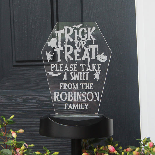 Trick or Treat Halloween Solar Light - ScentiMelti Home Fragrance, Beauty & Gifts UK