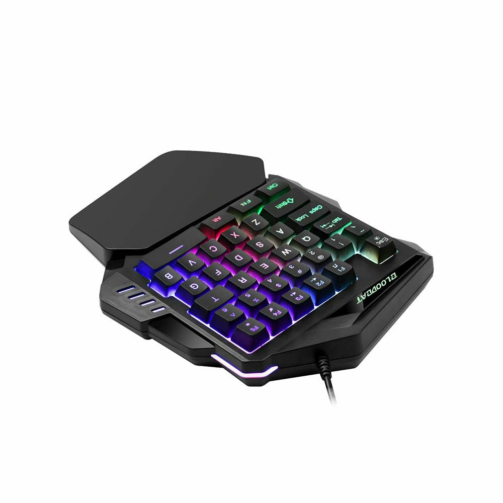 Gaming Keyboard + Mouse Set Anti-slip Wheel USB Wired Single Handedly Keyboard for PS4 Xbox One PC 360 Gaming - ScentiMelti Home Fragrance, Beauty & Gifts UK