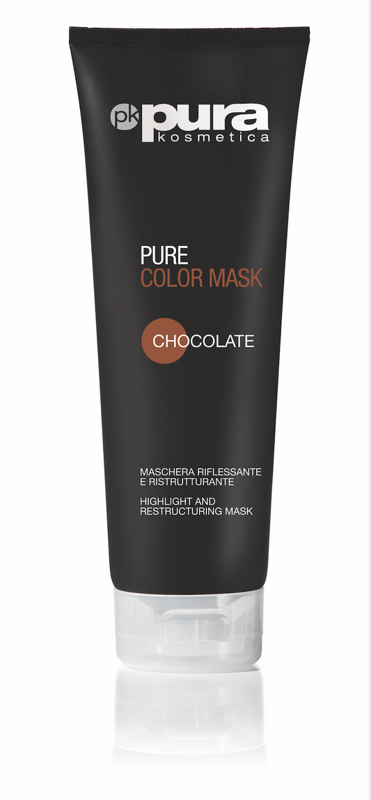 Pura Kosmetica Pure Color Mask Chocolate, 250ml - ScentiMelti Home Fragrance, Beauty & Gifts UK