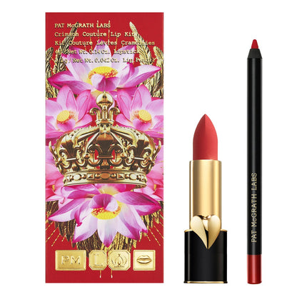 Pat McGrath Crimson Couture Lip Kit, Limited Edition - ScentiMelti Home Fragrance, Beauty & Gifts UK