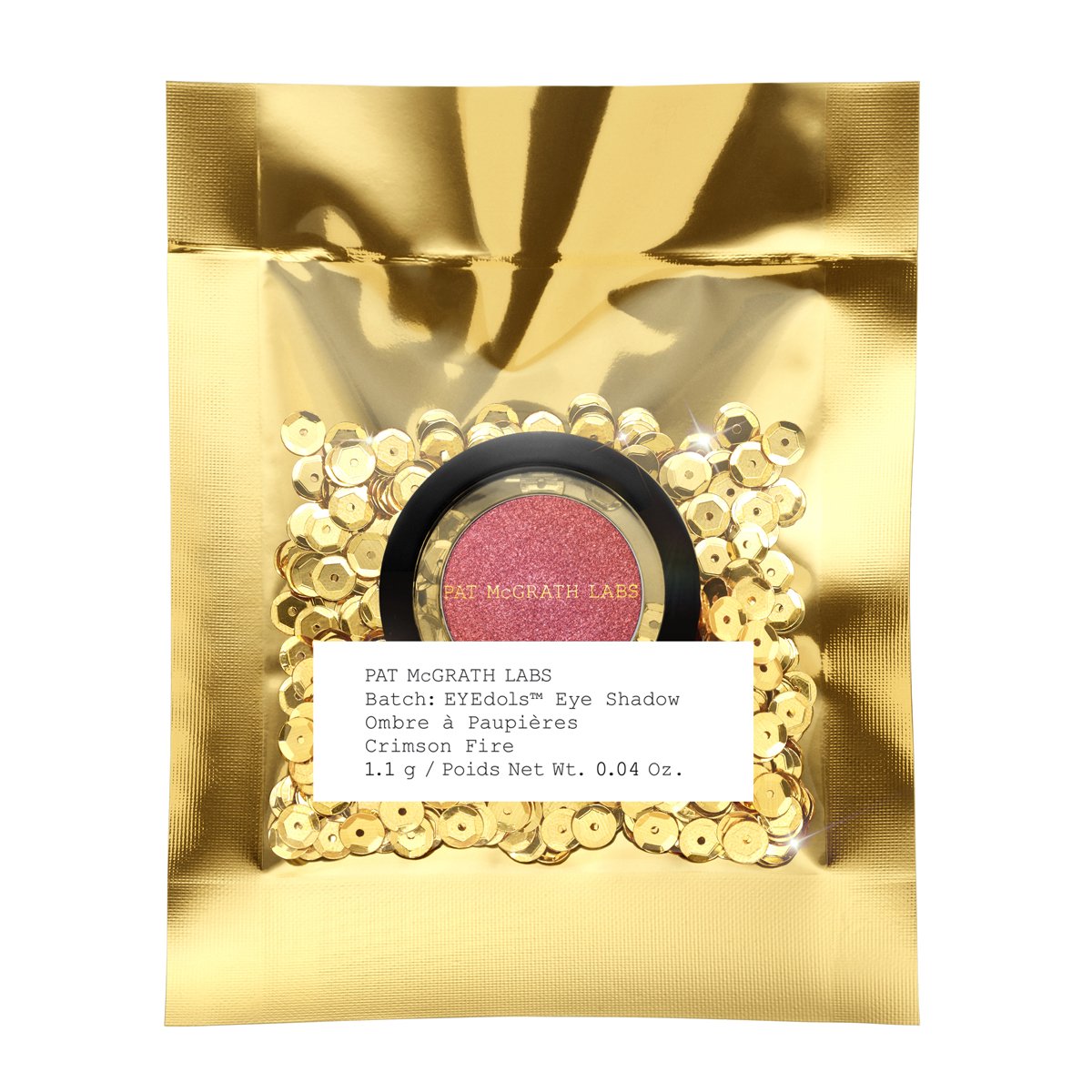 Pat McGrath EYEDOLS™ Metallic Eye Shadow - Crimson Fire (Red Shimmer) - ScentiMelti Home Fragrance, Beauty & Gifts UK