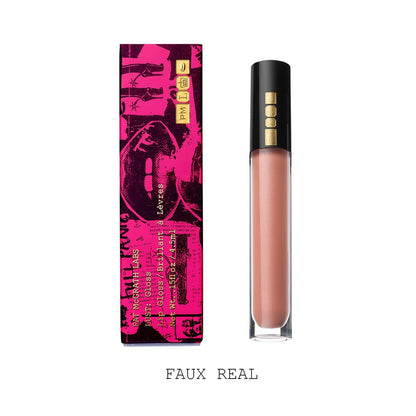 Pat McGrath Lust: Gloss Lip Gloss  - Faux Real (Deep Beige with Pearlescent Sheen) - ScentiMelti Home Fragrance, Beauty & Gifts UK