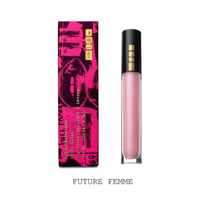 Pat McGrath Lust: Gloss Lip Gloss - Future Femme (Pastel Pink with Iridescent Pearl) - ScentiMelti Home Fragrance, Beauty & Gifts UK