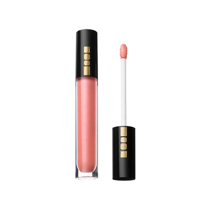 Pat McGrath Lust: Gloss Lip Gloss Divine Rose Limited Edition  - Peach Perversion (Pale Peach with Iridescent Pearl) - ScentiMelti Home Fragrance, Beauty & Gifts UK