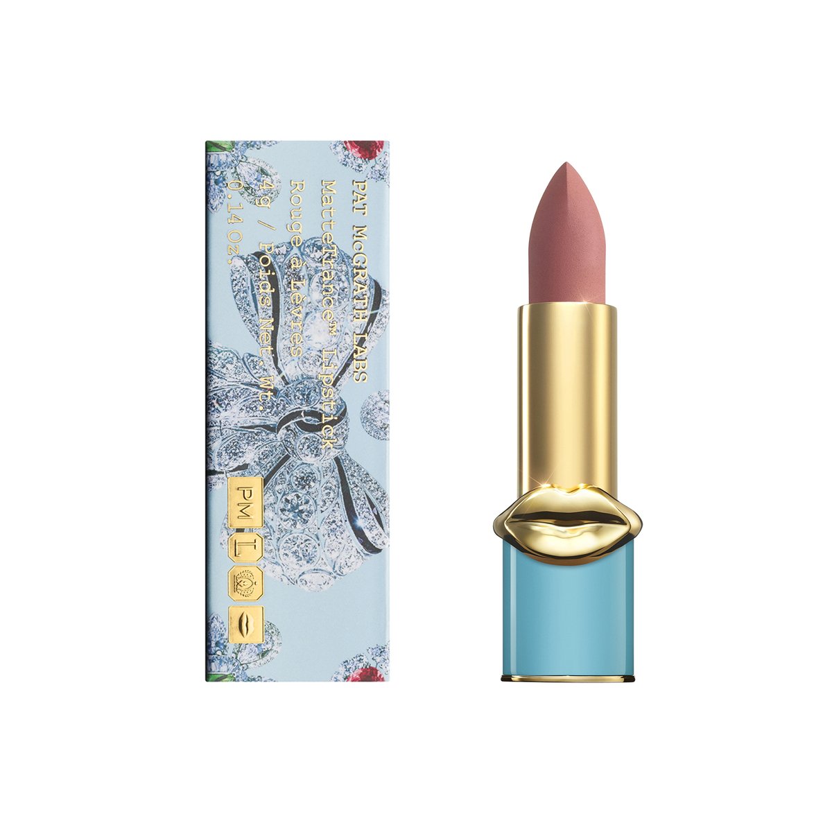 Pat McGrath Obsessive Opulence:MatteTrance Lipstick Christy (Divine Beige Peach) - ScentiMelti Home Fragrance, Beauty & Gifts UK