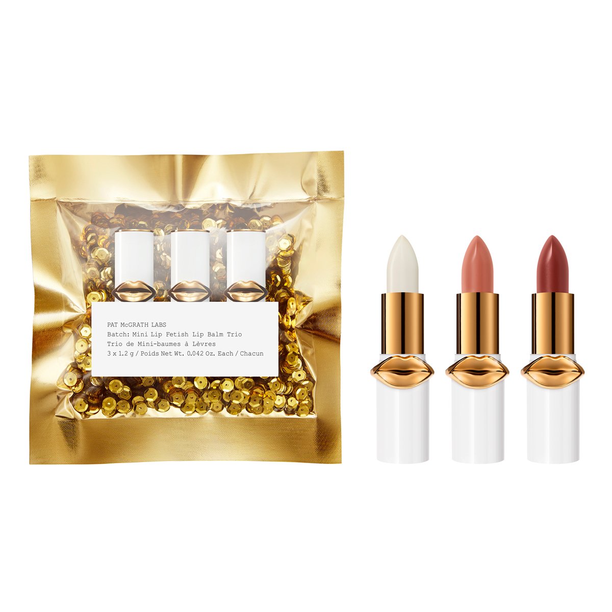 Pat McGrath Mini Lip Fetish Lip Balm Trio - ScentiMelti Home Fragrance, Beauty & Gifts UK