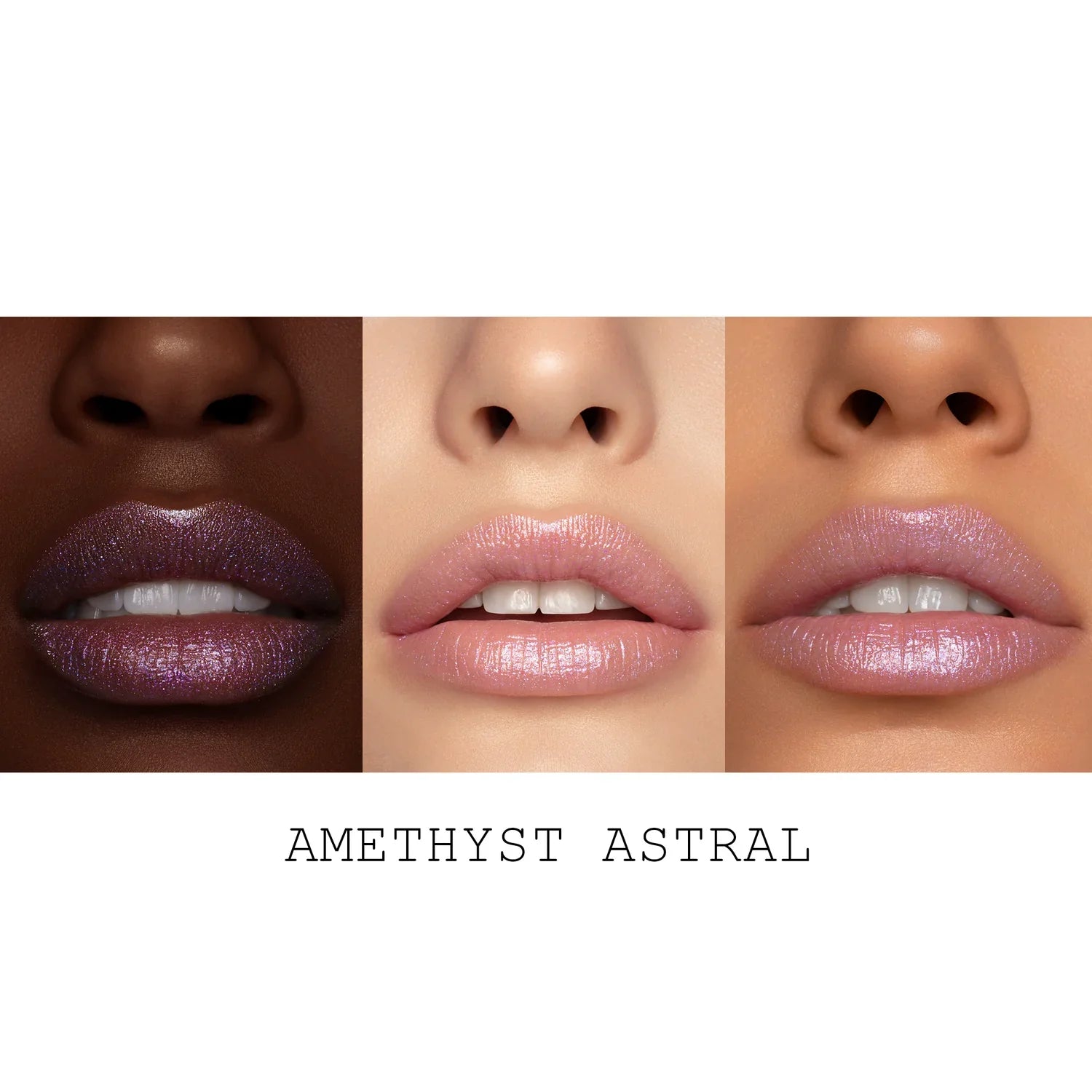 Pat McGrath Lip Fetish Astral Balm 620 Amethyst Astral (Lavender with Pink and Blue Sparkle) - ScentiMelti Home Fragrance, Beauty & Gifts UK