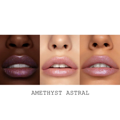 Pat McGrath Lip Fetish Astral Balm 620 Amethyst Astral (Lavender with Pink and Blue Sparkle) - ScentiMelti Home Fragrance, Beauty & Gifts UK