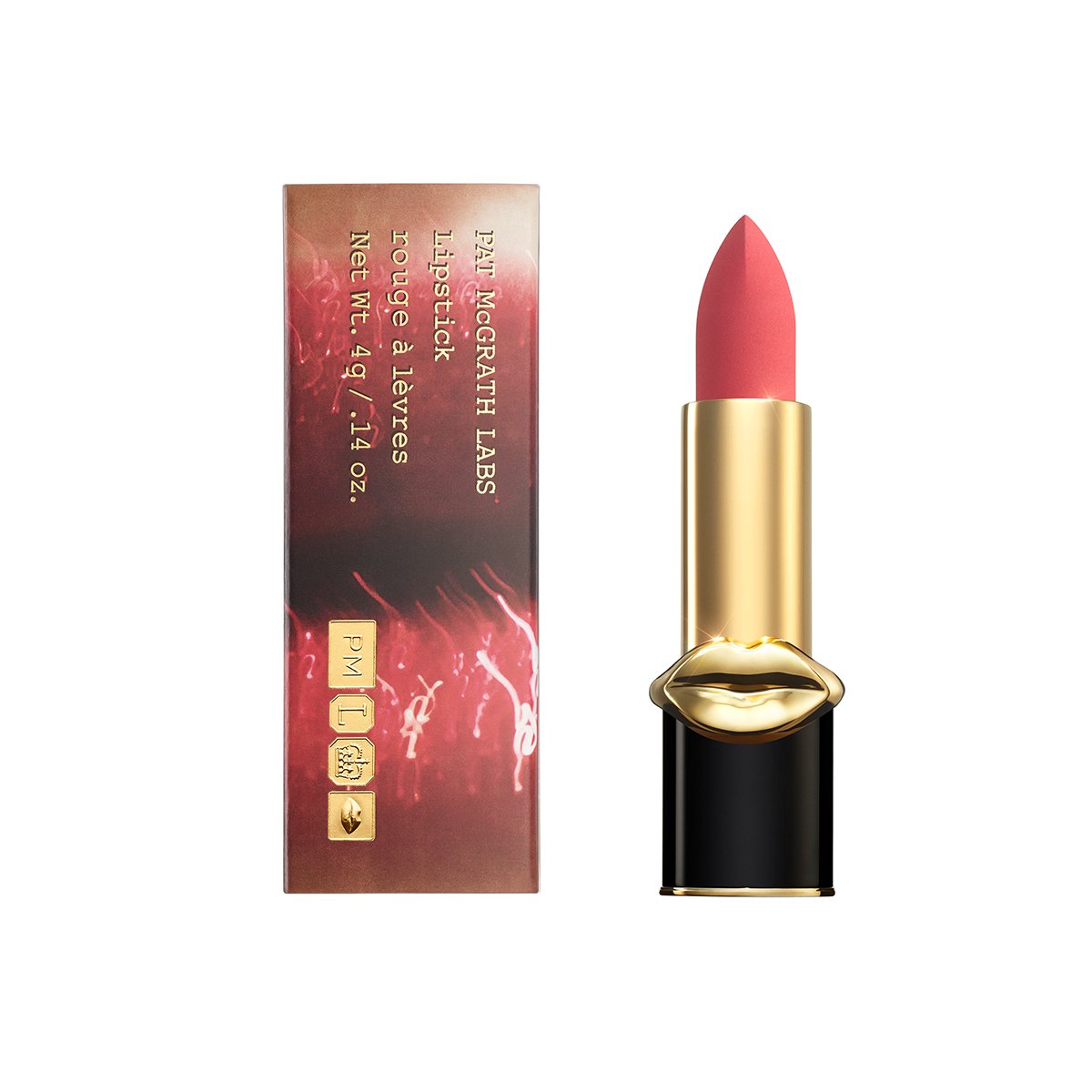 Pat McGrath MATTETRANCE™  Lipstick - Candy Flip (Mid-tone Coral - 018) - ScentiMelti Home Fragrance, Beauty & Gifts UK