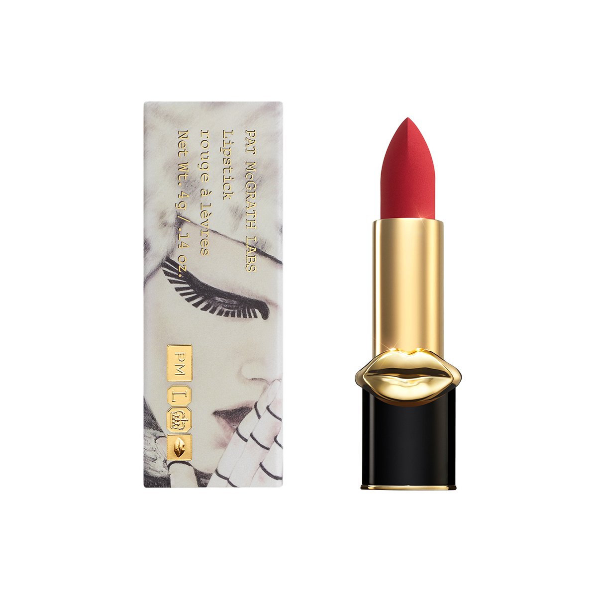 Pat McGrath MATTETRANCE™  Lipstick - Elson (Blue Red - 003) - ScentiMelti Home Fragrance, Beauty & Gifts UK