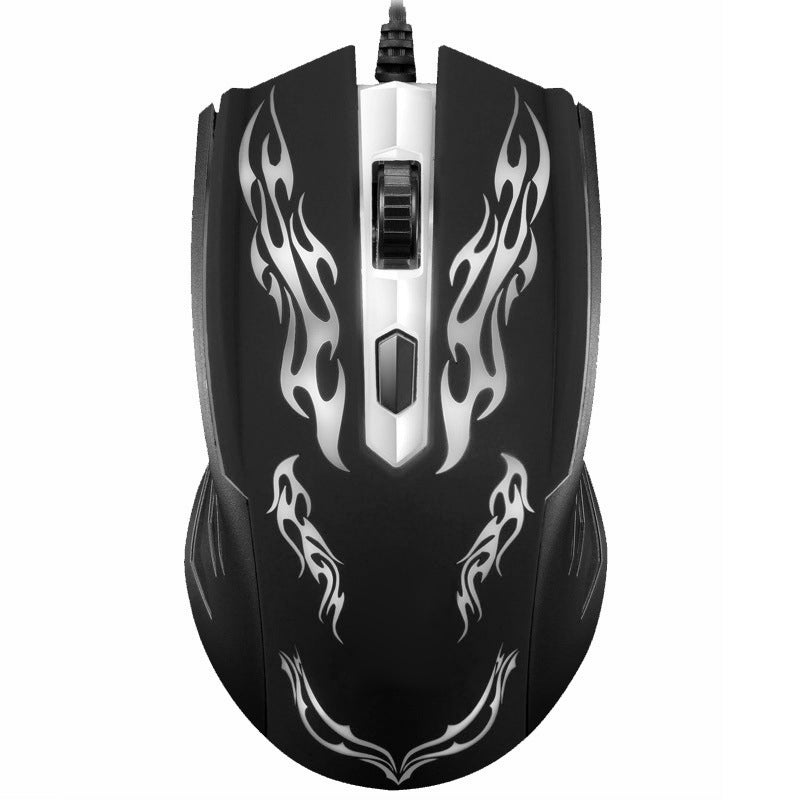 Gaming Mouse 7 Color LED Wired Optical USB Gaming PC Mouse Computer Laptop - ScentiMelti Home Fragrance, Beauty & Gifts UK