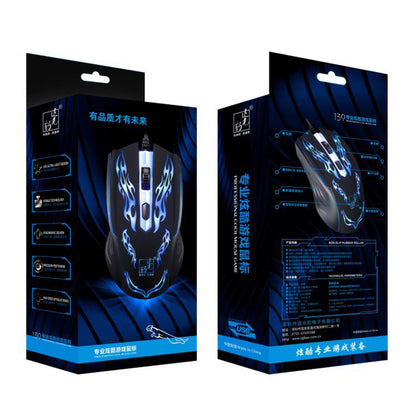 Gaming Mouse 7 Color LED Wired Optical USB Gaming PC Mouse Computer Laptop - ScentiMelti Home Fragrance, Beauty & Gifts UK