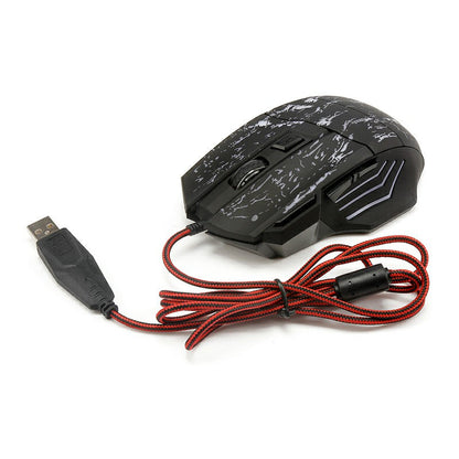 5500 dpi Optical Wired Gaming Mouse LED Backlit Professional Gaming Mouse - ScentiMelti Home Fragrance, Beauty & Gifts UK