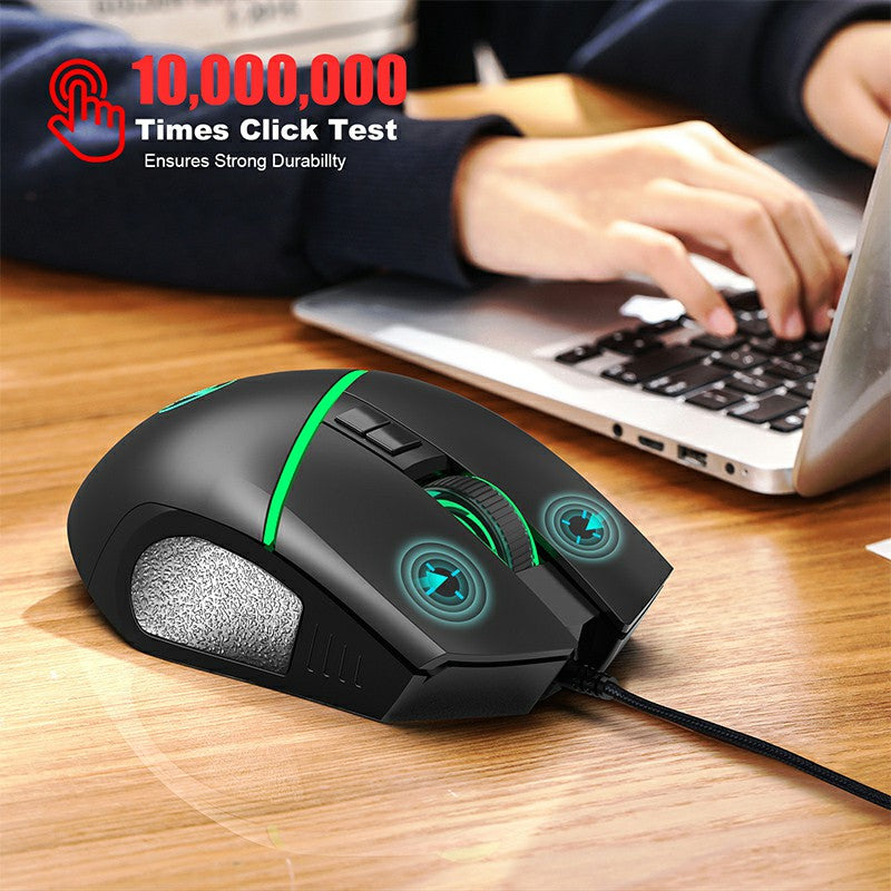 Scorpion RGB LED Colorful Ergonomics Gaming Mouse - ScentiMelti Home Fragrance, Beauty & Gifts UK