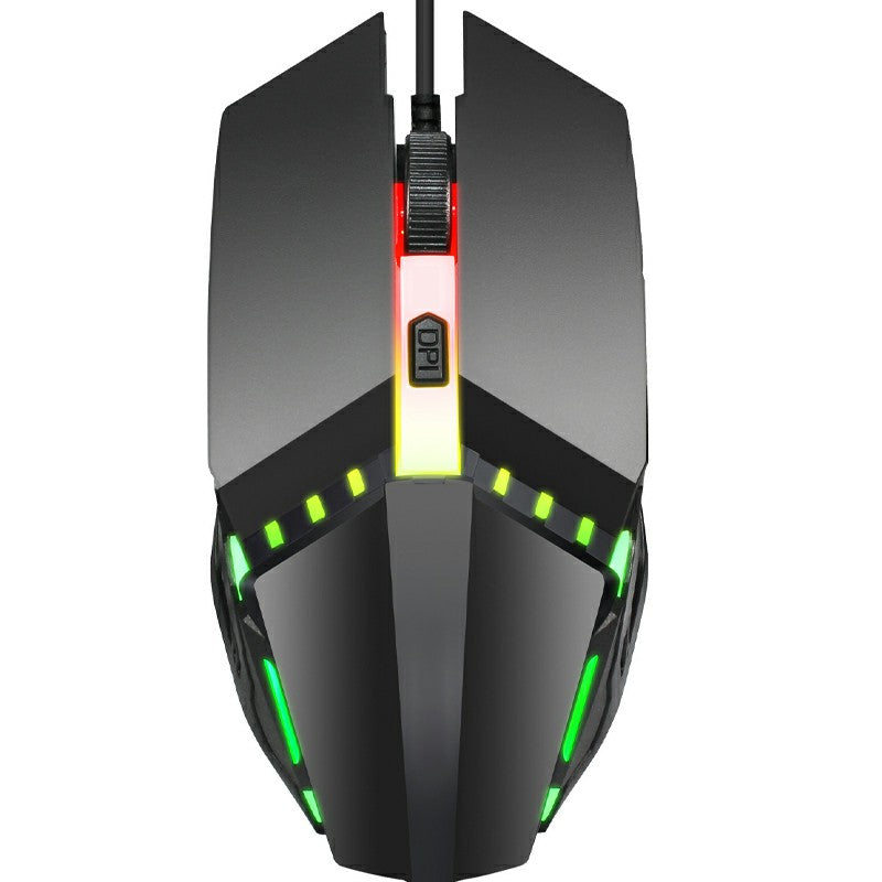 Adjustable DPI LED Optical Wired Gaming Mouse Office Graphic Design Work - ScentiMelti Home Fragrance, Beauty & Gifts UK